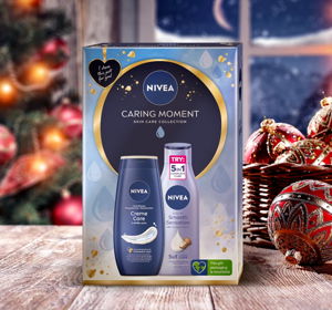 NIVEA CARING MOMENT KOSMETIKSET FÜR FRAUEN