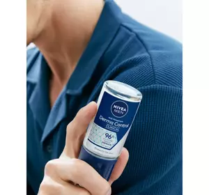 NIVEA MEN DERMA DRY CONTROL MAXIMUM ANTITRANSPIRANT ROLL ON FÜR MÄNNER 50ML