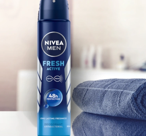 NIVEA MEN FRESH ACTIVE DEODORANT SPRAY 150 ML