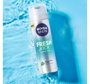 NIVEA MEN FRESH KICK RASIERSCHAUM 200ML