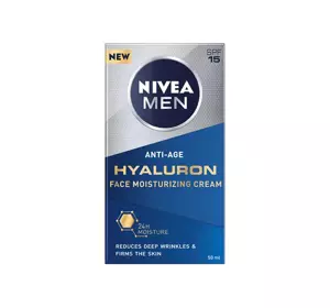 NIVEA MEN HYALURON ANTI-AGE ANTI-FALTEN-CREME FÜR MÄNNER 50ML