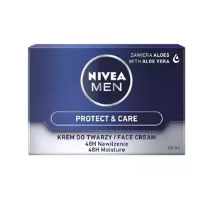 NIVEA MEN PROTECT&CARE FEUCHTIGKEITSSPENDENDE GESICHTSCREME 50ML