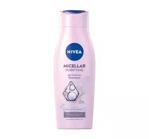 NIVEA MICELLAR PURIFYING SHAMPOO MIT MIZELLENTECHNOLOGIE FÜR FRISCHES HAAR 400ML