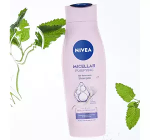 NIVEA MICELLAR PURIFYING SHAMPOO MIT MIZELLENTECHNOLOGIE FÜR FRISCHES HAAR 400ML