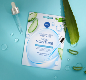 NIVEA SKIN MOISTURE FEUCHTIGKEITSSPENDENDE TUCHMASKE