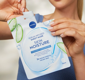 NIVEA SKIN MOISTURE FEUCHTIGKEITSSPENDENDE TUCHMASKE