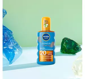 NIVEA SUN PROTECT & BRONZE SPRAY BRÄUNE-AKTIVIERENDES SPRAY MIT SPF 20 200ML