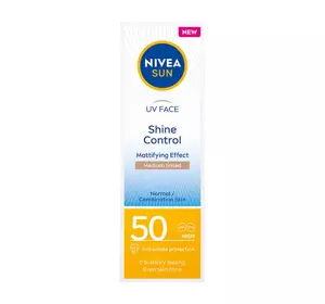 NIVEA SUN SHINE CONTROL MATTIERENDE GESICHTSCREME SPF 50 50ML