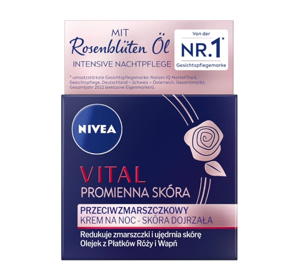 NIVEA VITAL ANTI FALTEN NACHTCREME 50ML