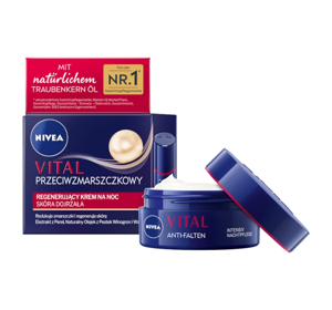 NIVEA VITAL ANTI FALTEN REGENERIERENDE NACHTCREME FÜR REIFE HAUT 50ML