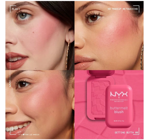 NYX PROFESSIONAL MAKEUP BUTTERMELT WANGENROUGE IM KOMPAKT 08 GETTING BUTTA 5G