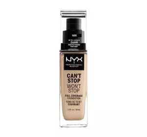 NYX PROFESSIONAL MAKEUP CAN'T STOP WON'T STOP GRUNDIERUNG 06.5 NUDE 30ML
