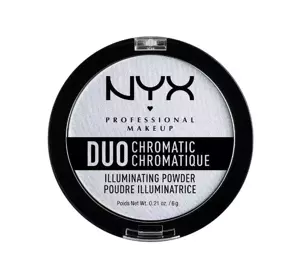 NYX PROFESSIONAL MAKEUP DUO CHROMATIC ILLUMINATING PUDER 01