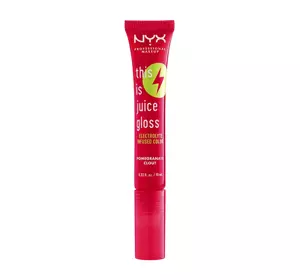 NYX PROFESSIONAL MAKEUP THIS IS JUICE GLOSS LIPGLOSS 05 POMEGRANATE CLOUT 10ML