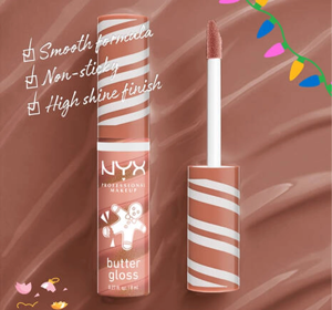 NYX Professional Makeup Butter Gloss Swirl Lipgloss 03 Sugar Cookie Swirl 8ml