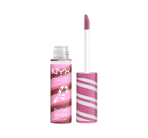 NYX Professional Makeup Butter Gloss Swirl Lipgloss 04 Holly Berry Swirl 8ml