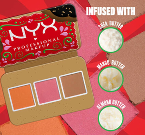 NYX Professional Makeup Buttermelt Contouring Palette in einer Weihnachtsverpackung