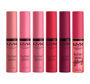 NYX Professional Makeup x Home Alone Lipgloss Set red & pink