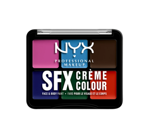 Nyx Professional Makeup SFX Face & Body Gesicht- und Körperfarben-Palette 02 Secondary 6x1g