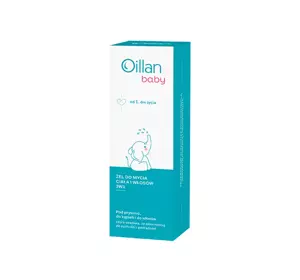 OILLAN BABY GEL 3IN1 ZUM BADEN, KÖRPER UND HAARWASCHEN 200ML