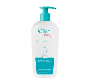 OILLAN BABY GEL 3IN1 ZUM BADEN, KÖRPER UND HAARWASCHEN 750ML