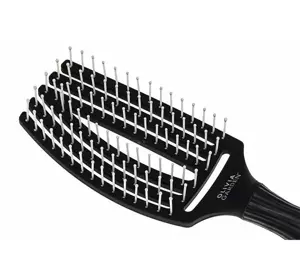 OLIVIA GARDEN FINGERBRUSH IONIC HAARBÜRSTE MEDIUM BLACK