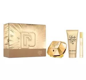 PACO RABANNE LADY MILLION EDP SPRAY 80ML + 10ML + KÖRPERLOTION 100ML SET