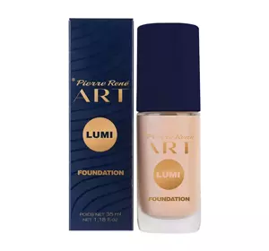 PIERRE RENE ART LUMI FOUNDATION 01 PORCELAIN 35ML