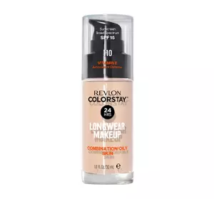 REVLON COLORSTAY GRUNDIERUNG MIT VITAMIN E FÜR FETTIGE HAUT 110 IVORY 30ML