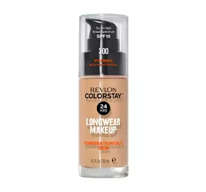 REVLON COLORSTAY GRUNDIERUNG MIT VITAMIN E FÜR FETTIGE HAUT 300 GOLDEN BEIGE 30ML