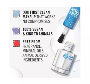 RIMMEL KIND & FREE VEGANER NAGELLACK 150 TOP COAT 8ML