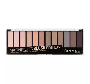 RIMMEL MAGNIFEYES PALETTE LIDSCHATTENPALETTE 002 BLUSH EDITION 14,16G