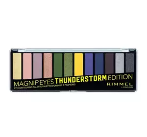 RIMMEL MAGNIFEYES PALETTE LIDSCHATTENPALETTE 010 THUNDERSTORM EDITION 14,16G