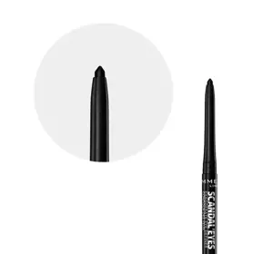 RIMMEL SCANDAL'EYES EXAGGERATE AUTOMATISCHER AUGENSTIFT 001 INTENSE BLACK 0,35G