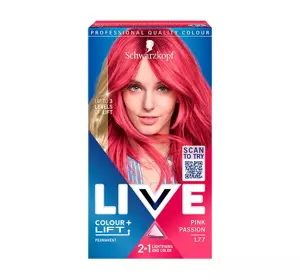 SCHWARZKOPF LIVE COLOUR + LIFT HAARFARBE L77 PINK PASSION