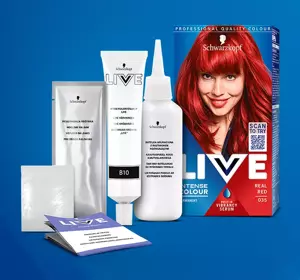 SCHWARZKOPF LIVE INTENSE COLOUR PERMANENT HAARFARBE 035 REAL RED