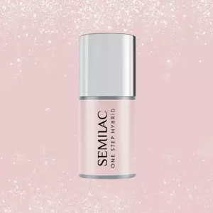 SEMILAC ONE STEP HYBRID HYBRIDLACK UV S259 NAKED GLITTER BEIGE 5ML