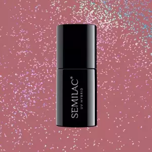 SEMILAC SHIMMER DUST HYBRIDLACK UV 321 SHIMMER DUST CARAMEL 7ML