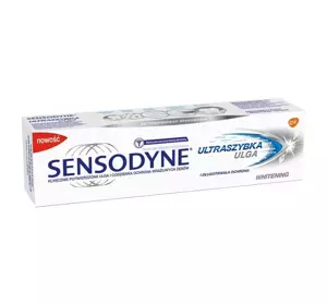 SENSODYNE RAPID RELIEF WHITENING ZAHNPASTA 75 ML