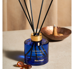 SORVELLA PREMIUM DUFTDIFFUSOR MIT STICKS BLUE ANGEL 120ML