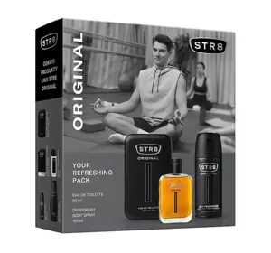 STR8 ORIGINAL EDT 50ML + DEODORANT 150ML SET