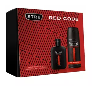 STR8 RED CODE EDT 50ML + DEODORANT 150ML SET