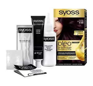 SYOSS OLEO INTENSE HAARFARBE OHNE AMMONIAK 3-33 REICHE PFLAUME