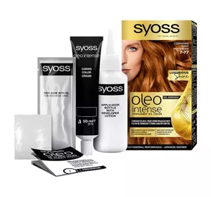 SYOSS OLEO INTENSE HAARFARBE OHNE AMMONIAK 7-77 ROTKUPFER