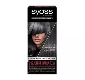 SYOSS PERMANENTE COLORATION HAARFARBE 4_15 RAUCHIGES CHROM