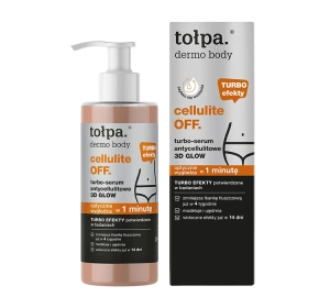 TOŁPA DERMO BODY CELLULITE OFF TURBO-SERUM ANTI CELLULITE 3D GLOW 250ML