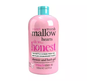 TREACLEMOON MARSHMALLOW HEARTS DUSCHGEL 500ML