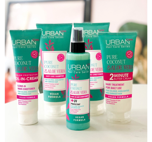 URBAN CARE PURE COCONUT&ALOE VERA 2 MINUTEN HAARMASKE 200ML