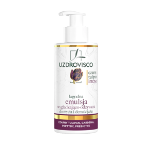 UZDROVISCO SCHWARZE TULPE INTENSE FEUCHTIGKEITSEMULSION ZUM WASCHEN UND ABSCHMINKEN 150ML