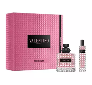 VALENTINO DONNA BORN IN ROMA EDP SPRAY 50ML + 15ML SET